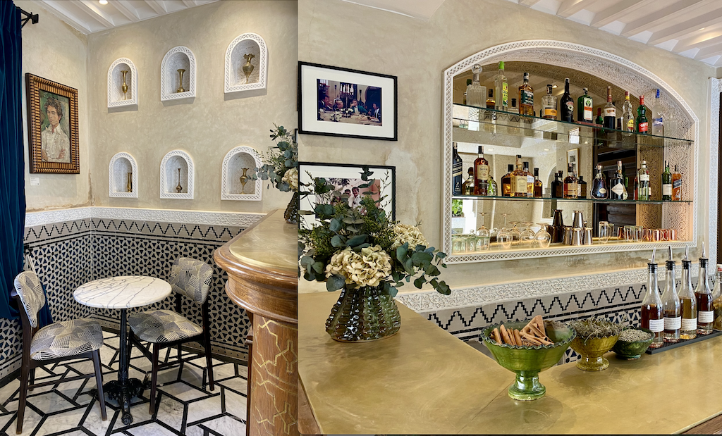 Bill Willis bar IZZA Marrakech