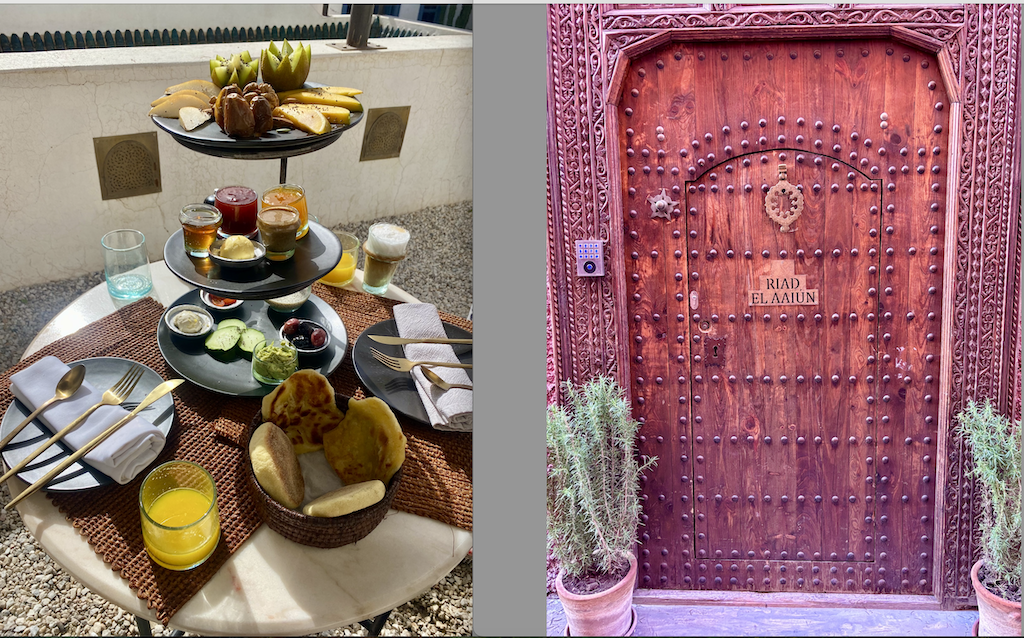 Breakfast at Riad Alaauin Marrakech