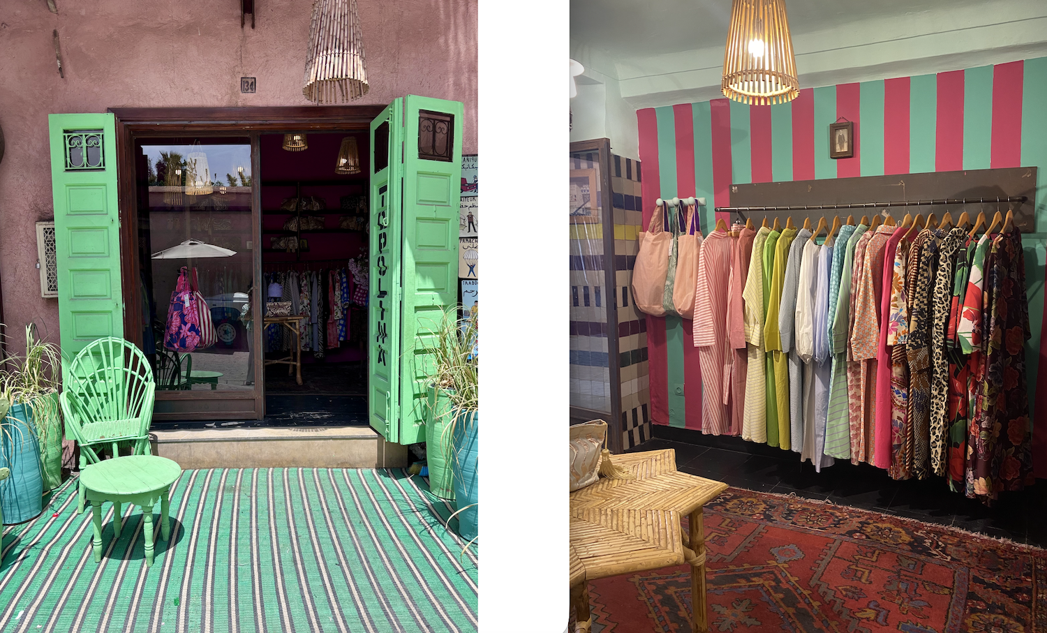 Topolina shop in marrakech
