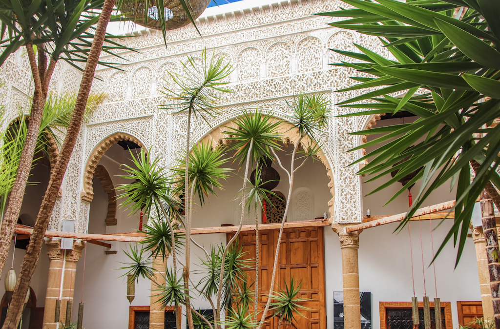 Riad Kalaa Riad Courtyard Rabat