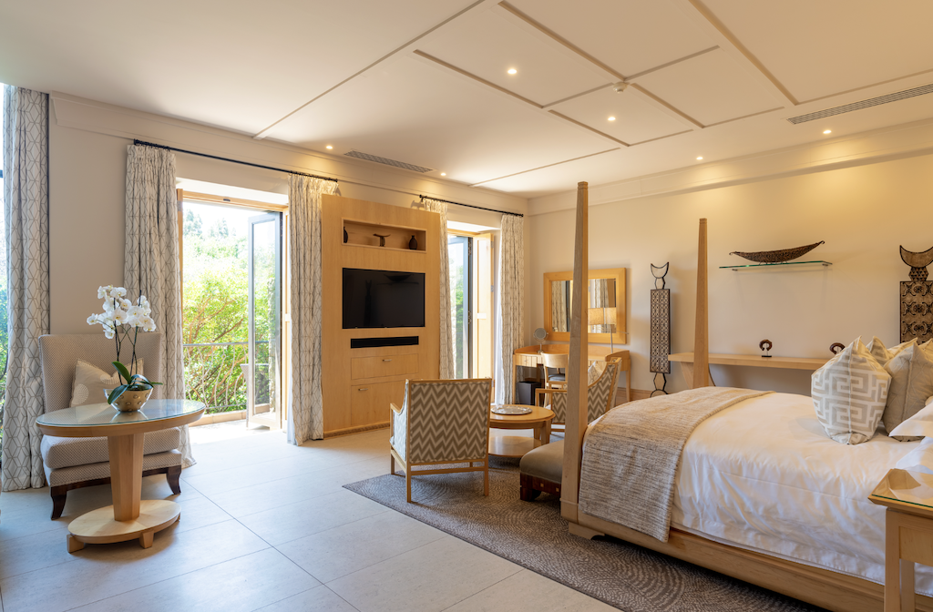 The Saxon Hotel Johannesburg suite interior