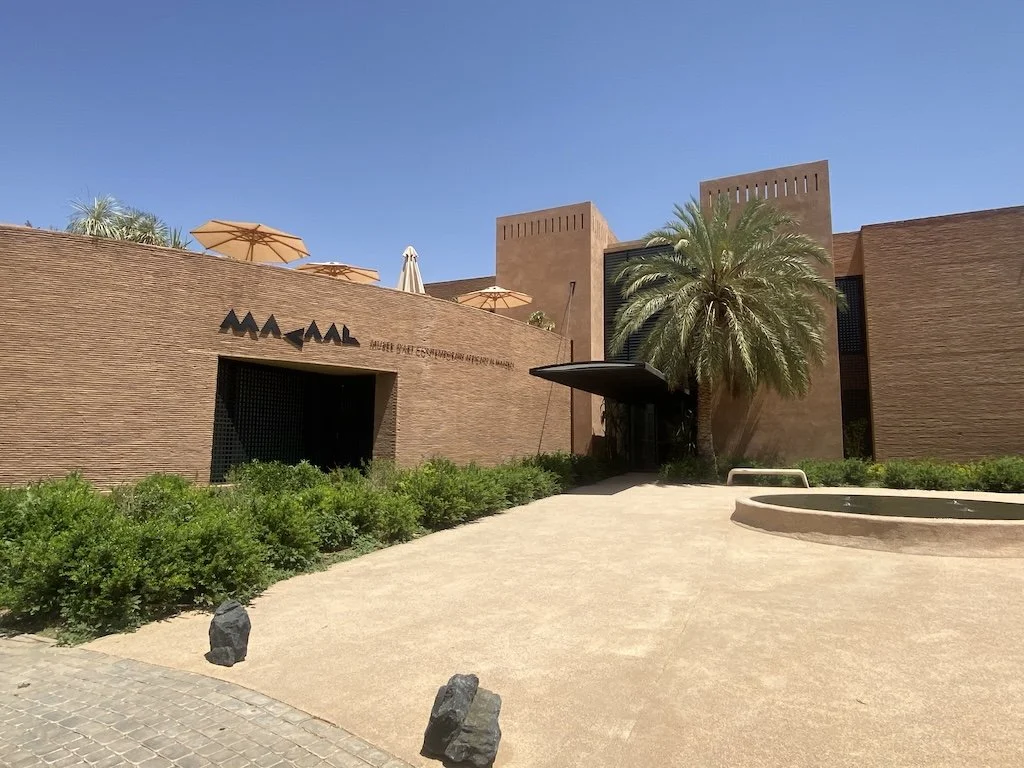 Exterior of the Museum of the Contemporary African Art (MACAAL)