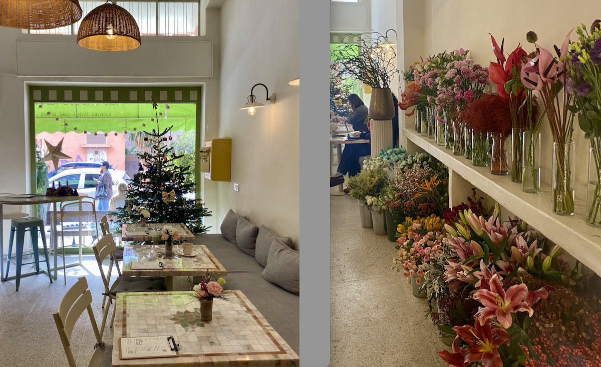 flower shop and cafe marrakech