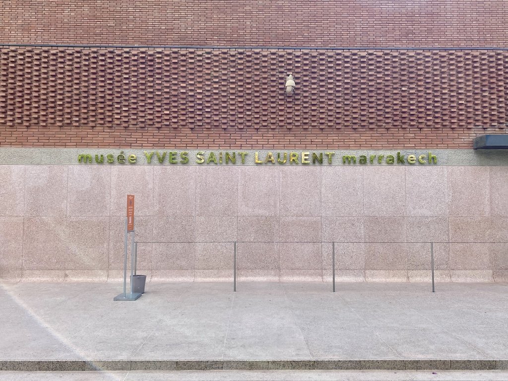 Yves Saint Laurent museum exterior