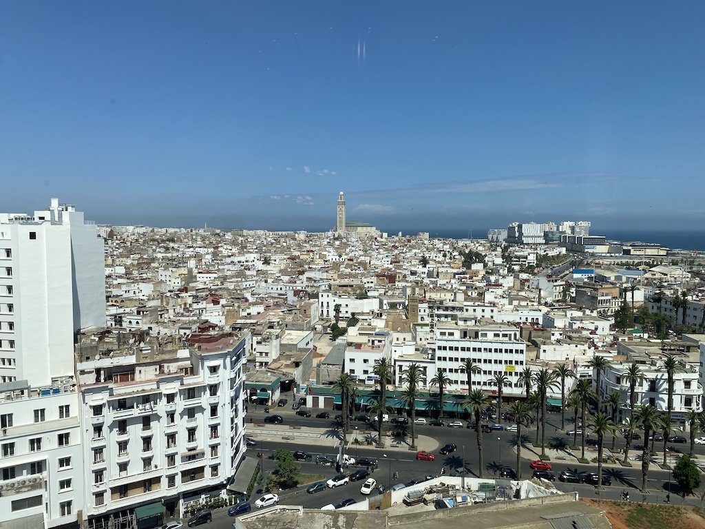 Casablanca skyline
