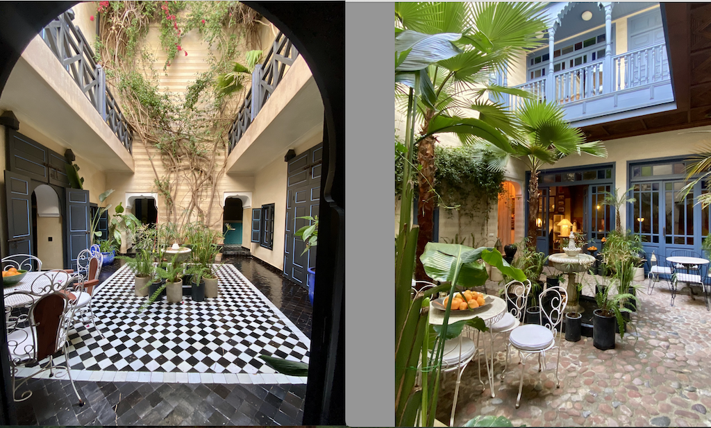 Riad Alaauin Marrakech courtyard