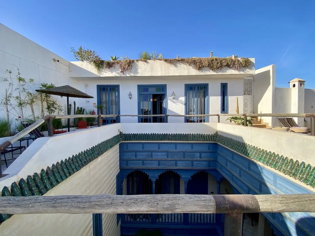 Riad Alaaiun rooftop Marrakech
