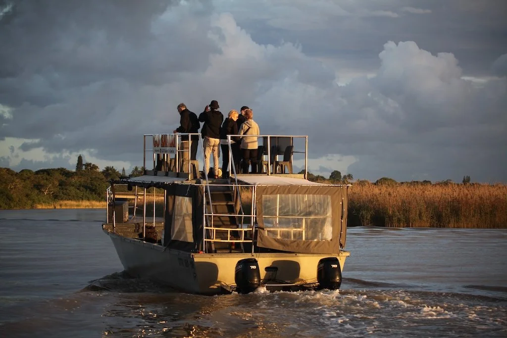 boat trip on the lake st lucia