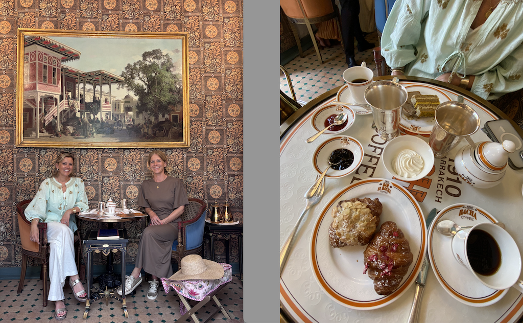Coffee, cakes and the elegant dining Bacha Coffee House