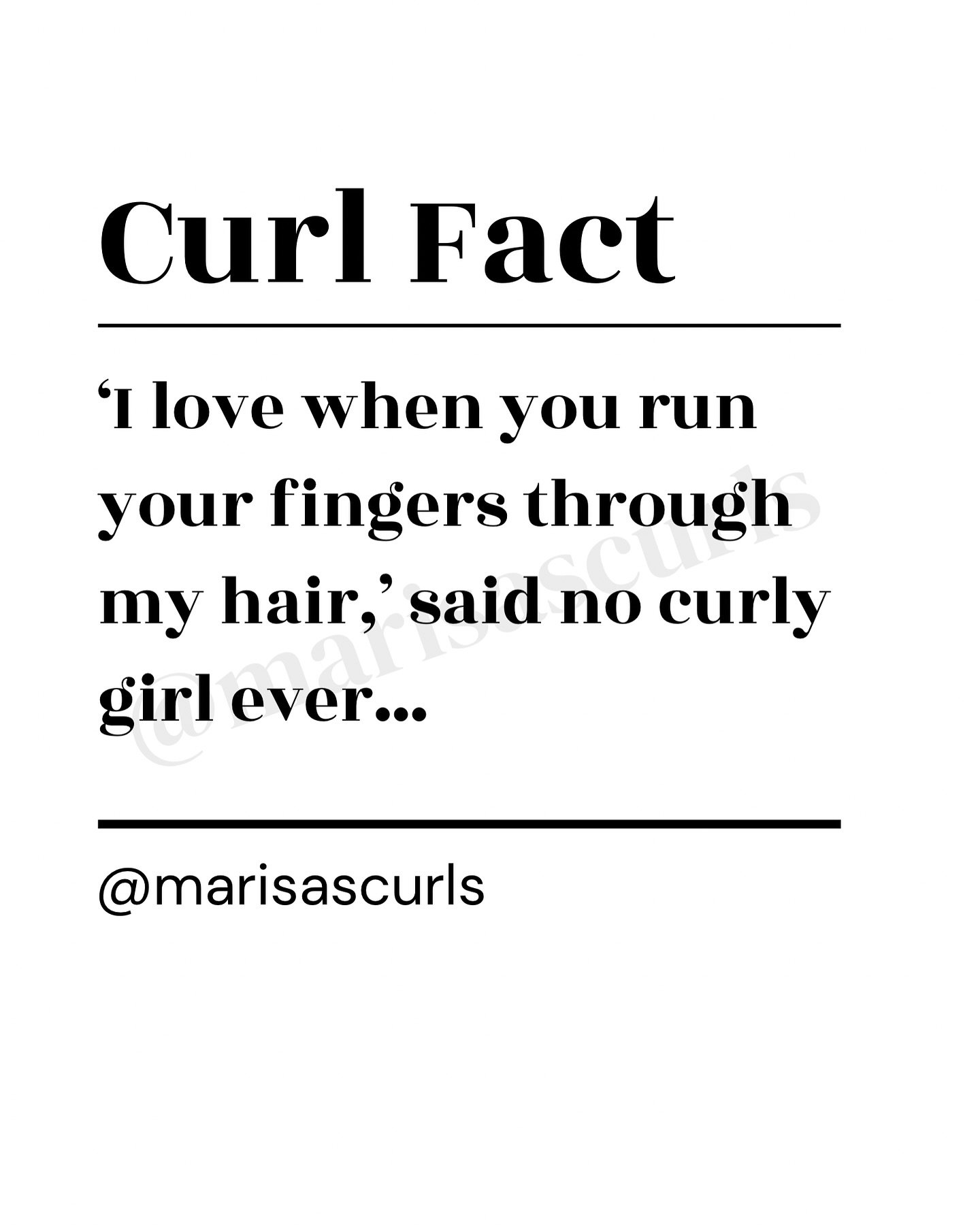 A gentle scrunching motion would be fine thanks 😂

#curlyhair #dontrunyourfingersthroughmyhair #curlfact #curlycomedy #relatablecurls