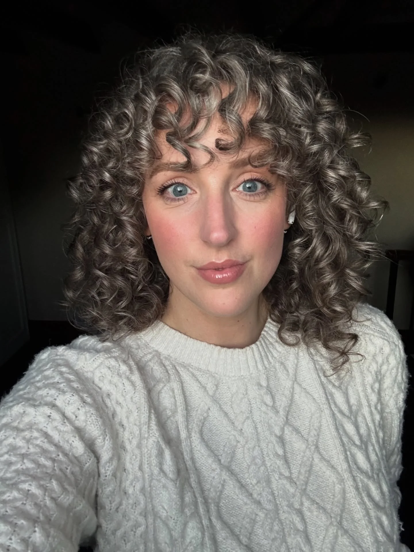 Something about this haircut and fringe that I didn&rsquo;t count on was how much better it would last between washes. Not only that but even when it&rsquo;s super frizzy and fluffy it still looks like a proper style and I love it in all its frizzy g