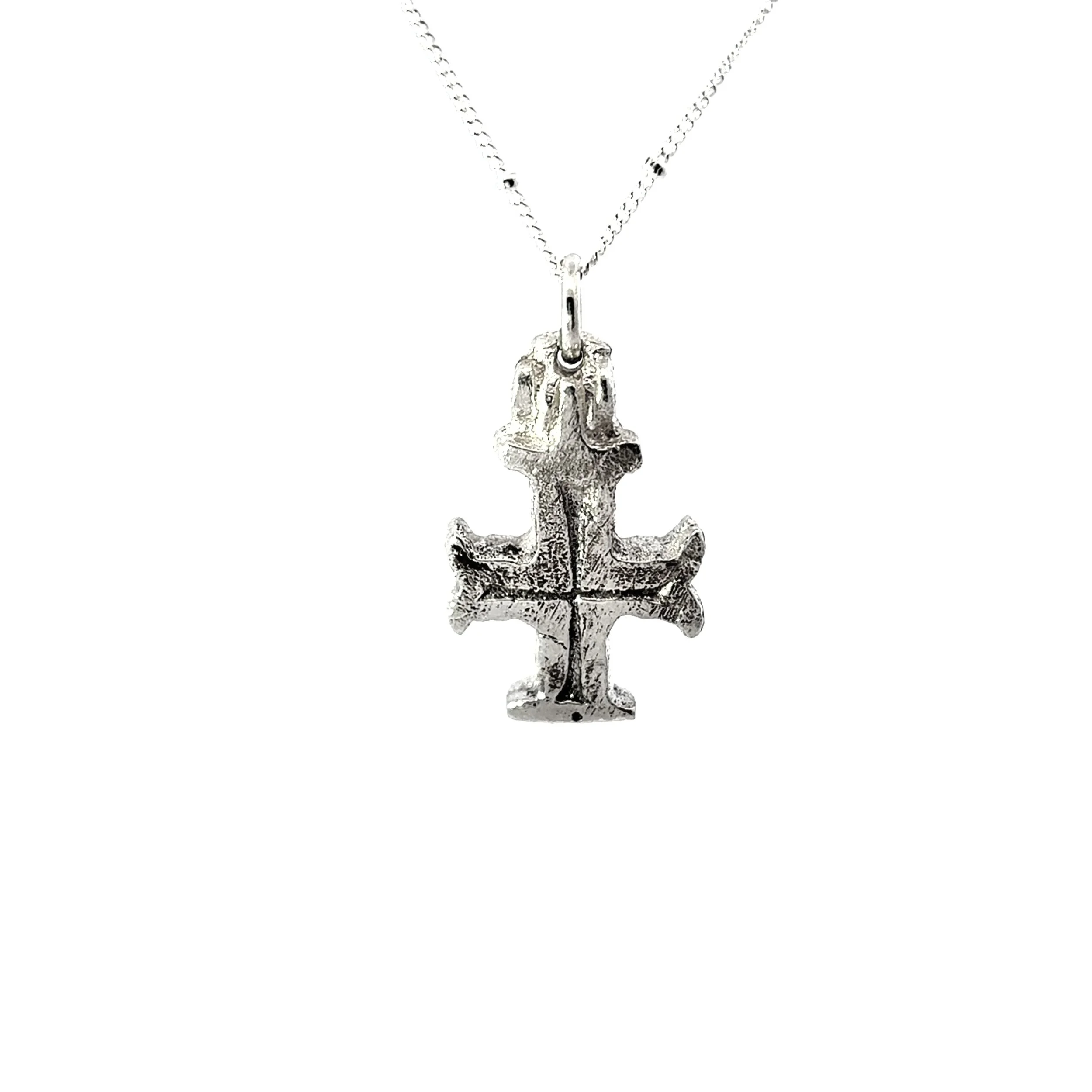 Sterling silver Sacred Cross Pendant