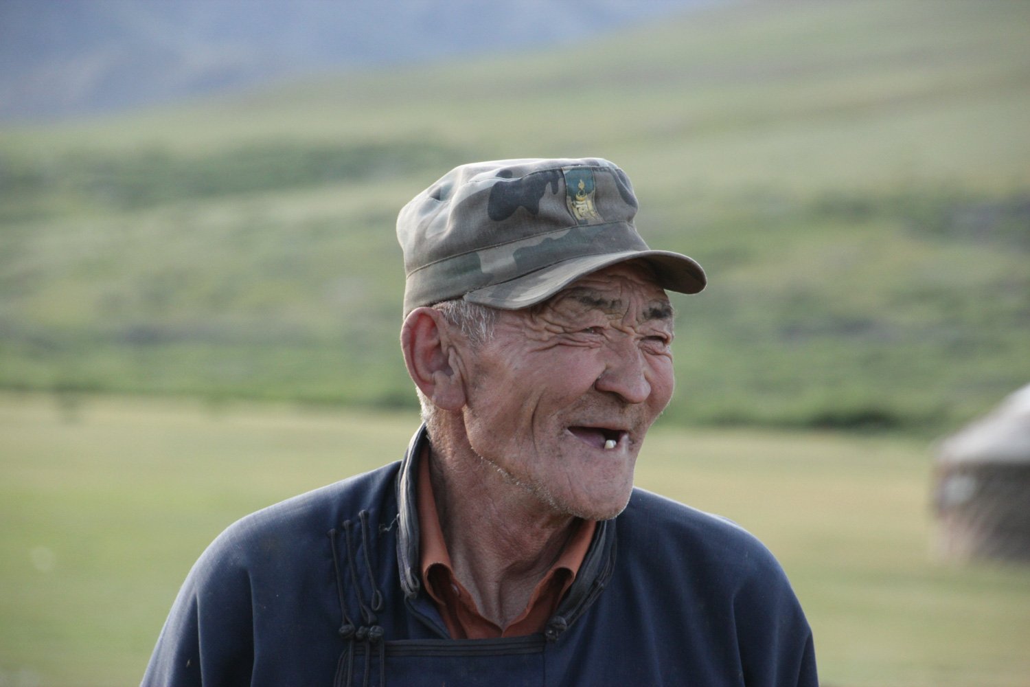 Mongolischer Bauer