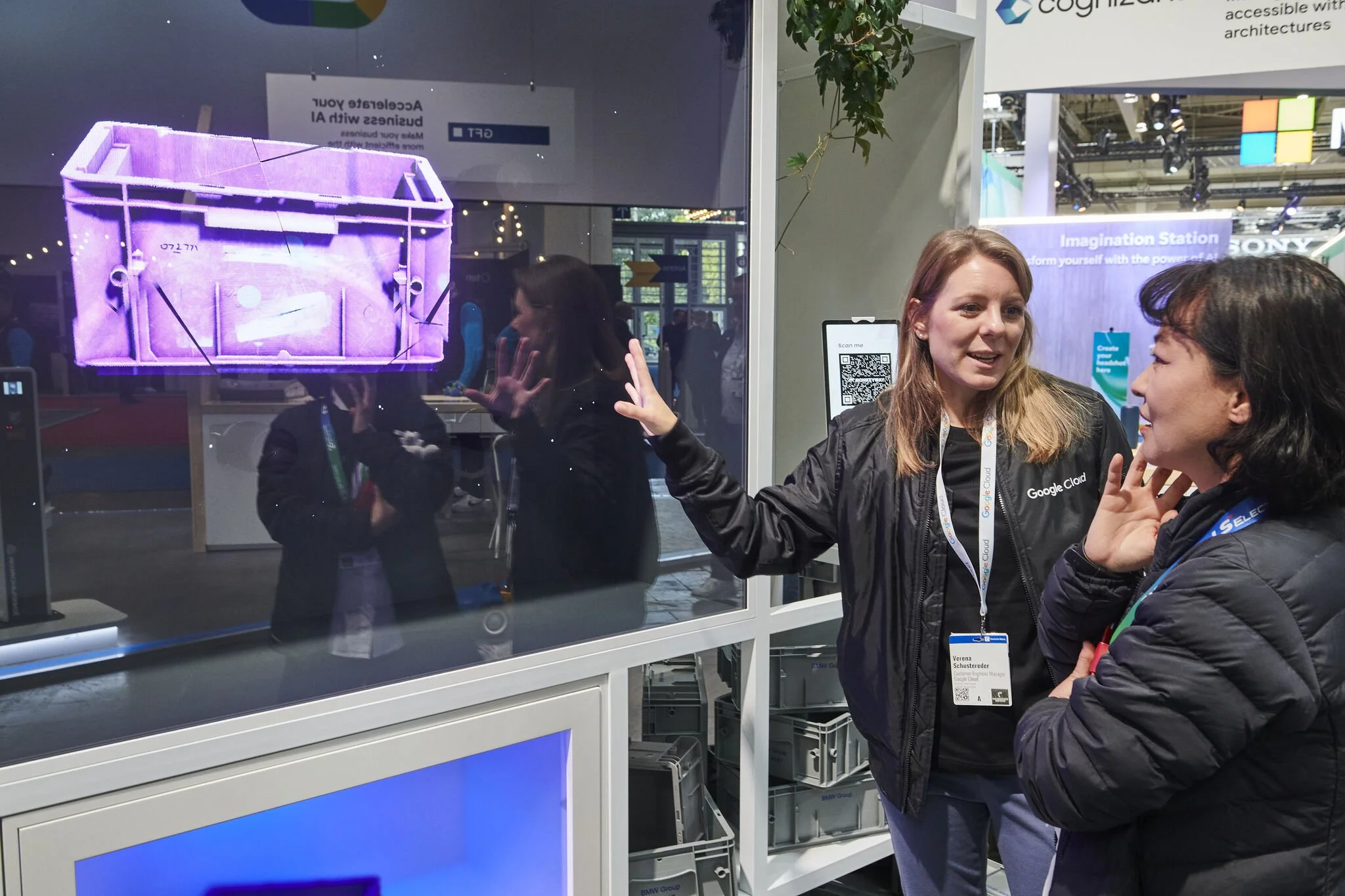 SORDI.ai in the official Google Tour at Hannover Messe - Interactive demo: Realtime 3D object scanning and reconstruction