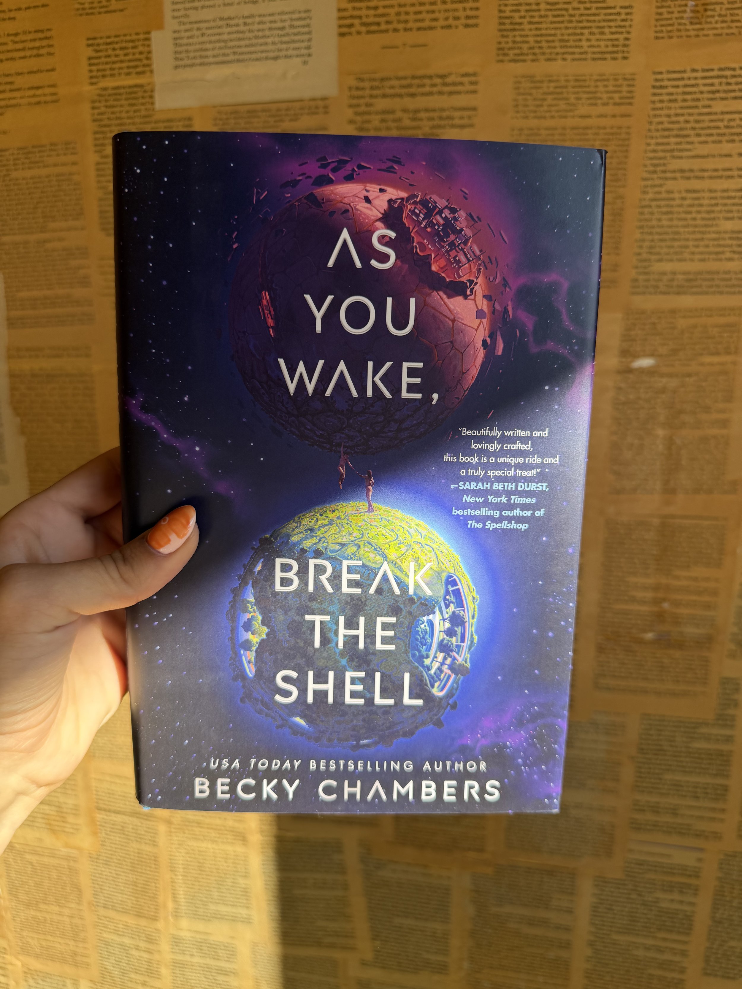 As You Wake, Break The Shell - Becky Chambers