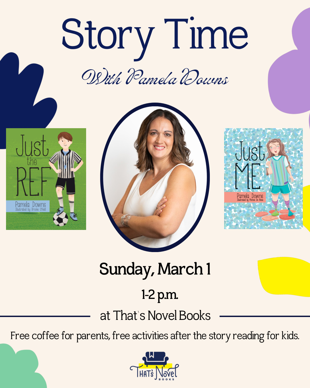 Story Time with Author Pamela Downs