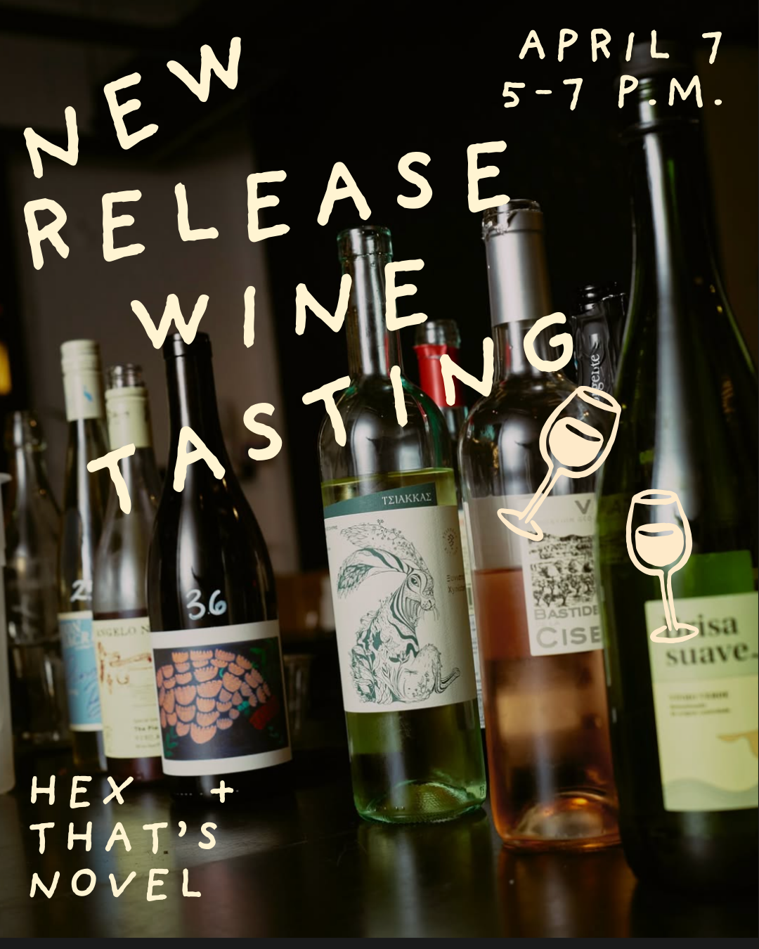 New Release Wine Tasting With Hex
