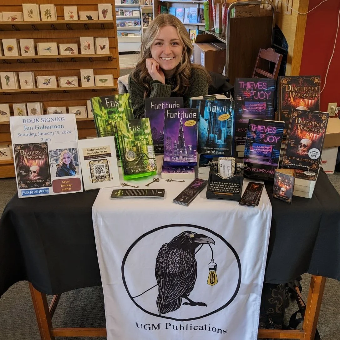 Book Signing and Jewelry Salee with Local Author Jen Guberman and Local Maker Midnight Narrative