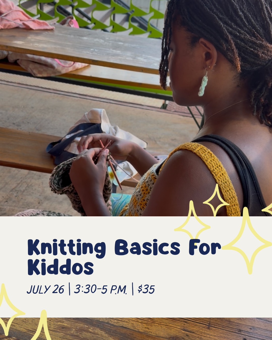 Knitting Basics For Kiddos
