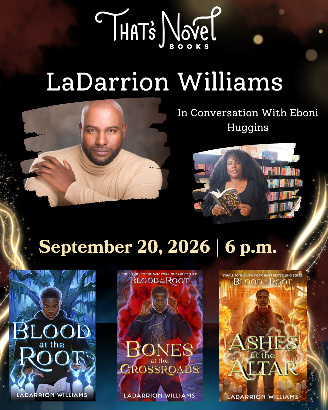That’s Novel Hosts LaDarrion Williams