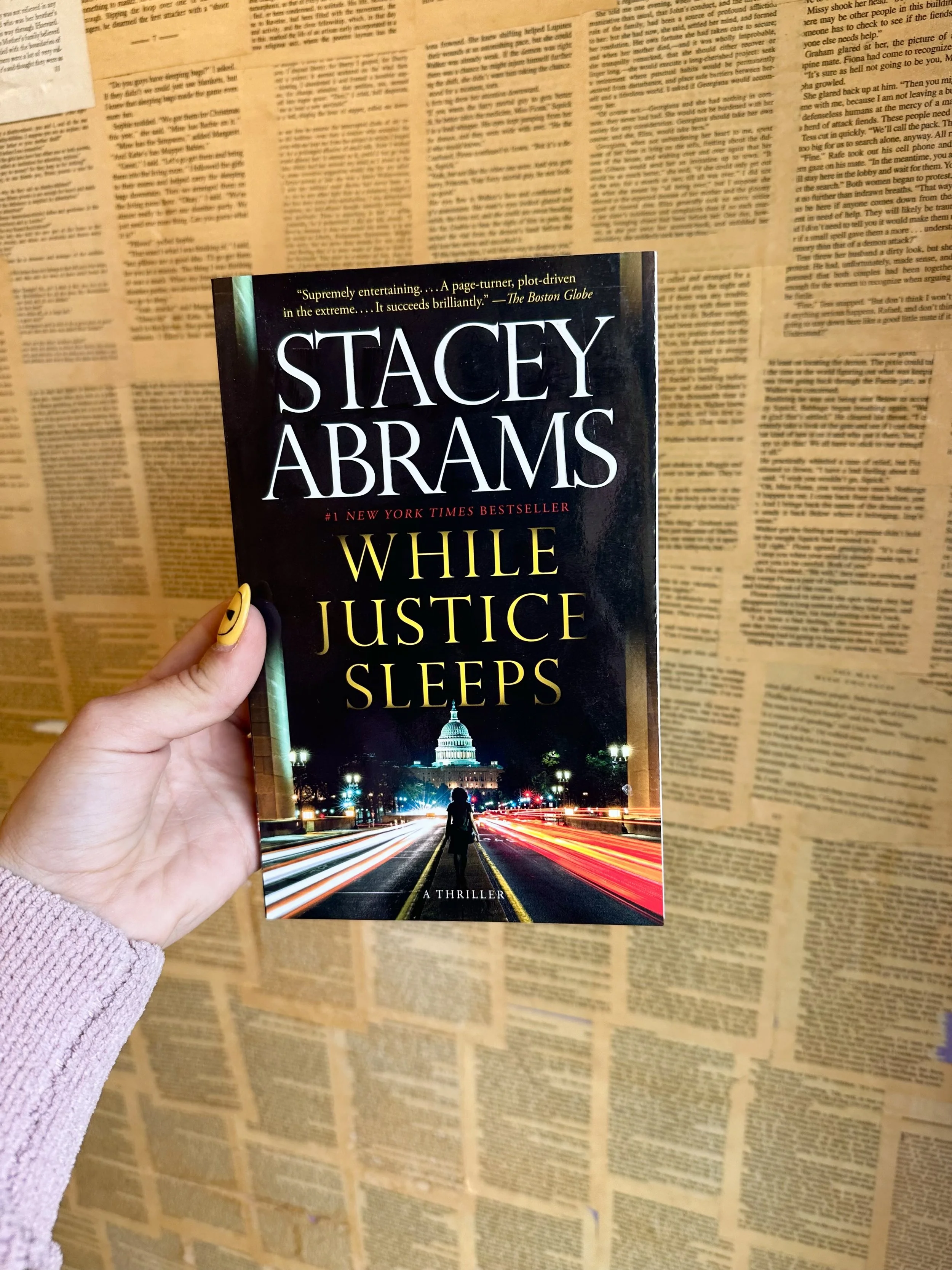 While Justice Sleeps - Stacey Abrams