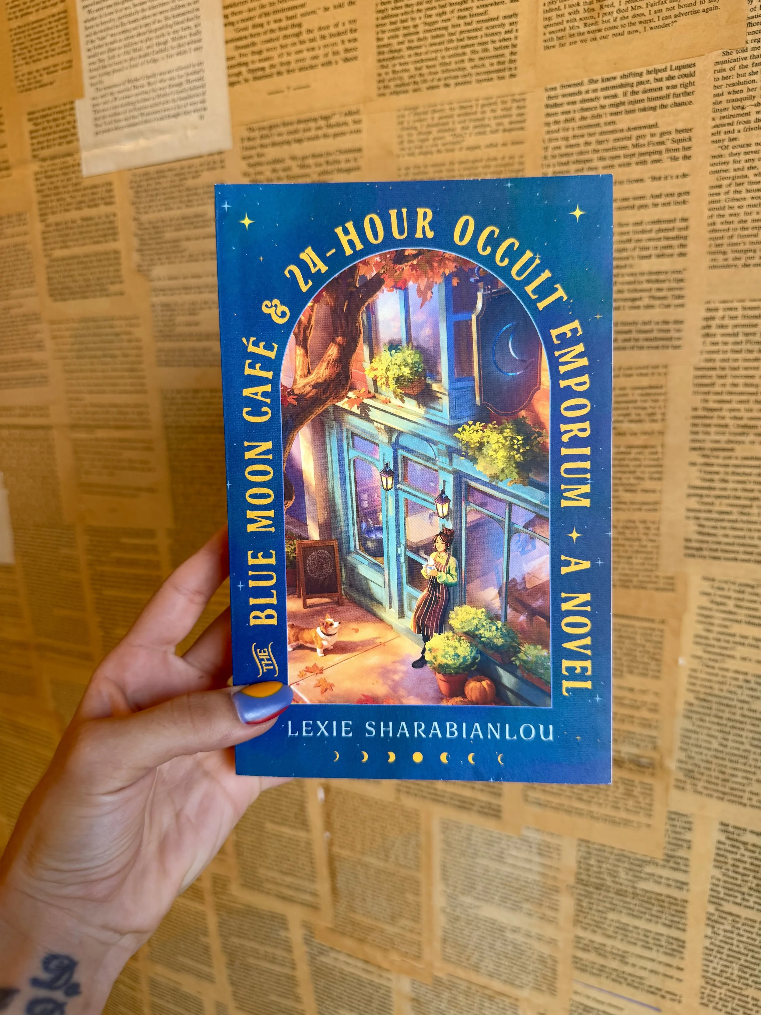 The Blue Moon Cafe and 24-Hour Occult Emporium - Lexie Sharabianlou