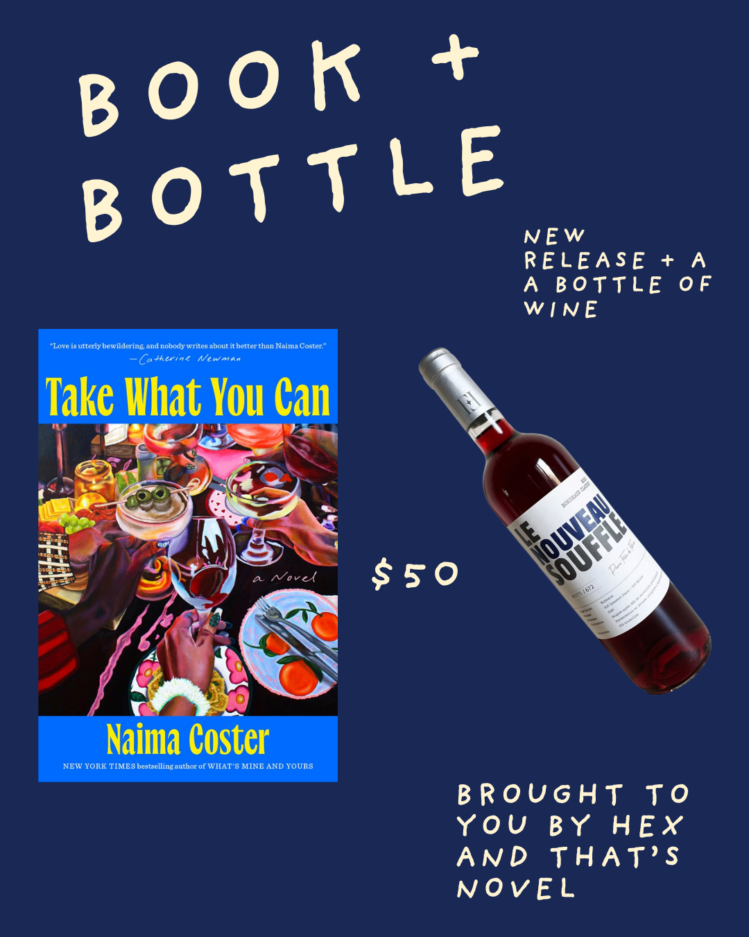 August Book + Bottle Pick
