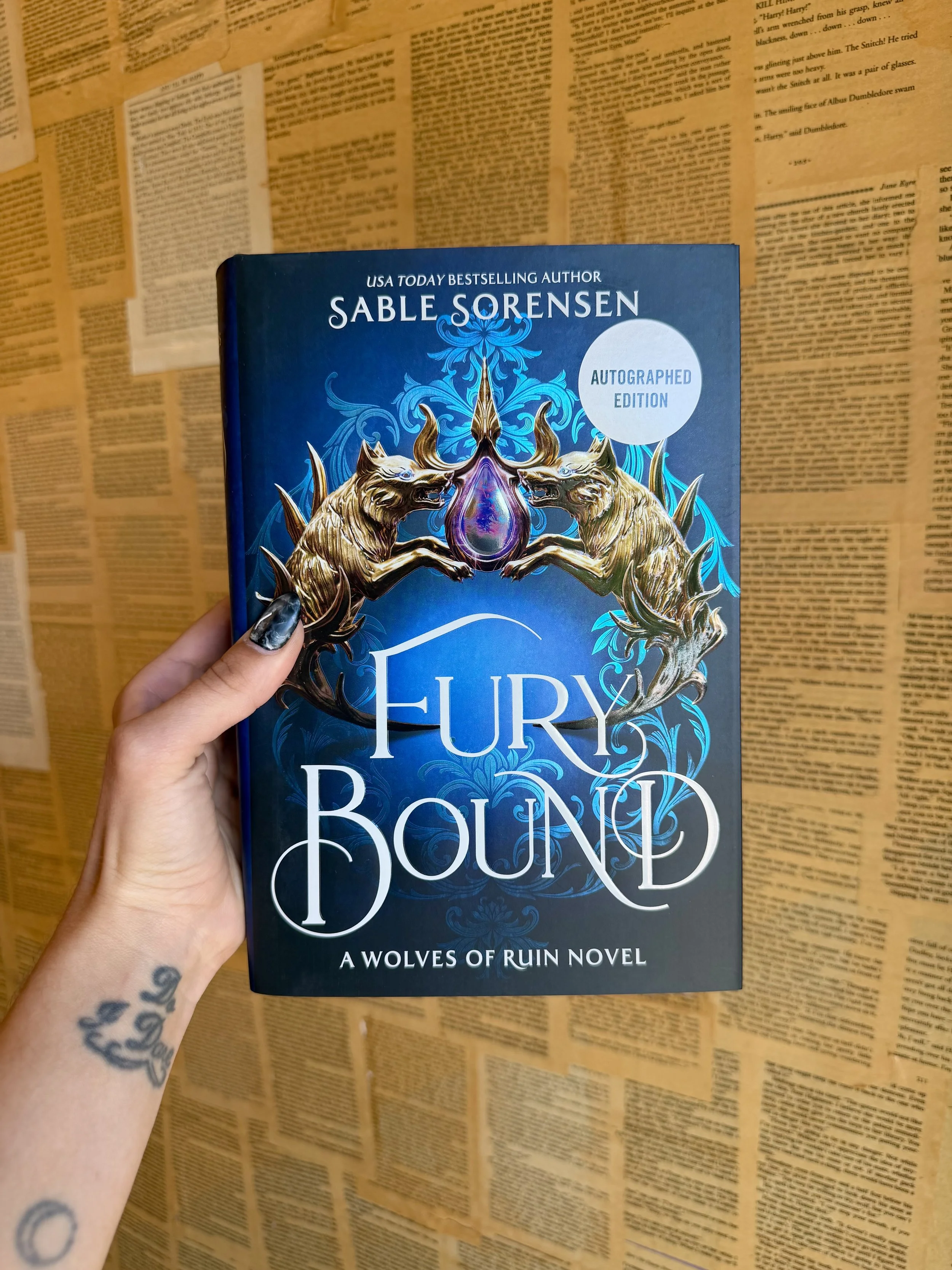 Fury Bound Deluxe Signed Edition - Sable Sorensen