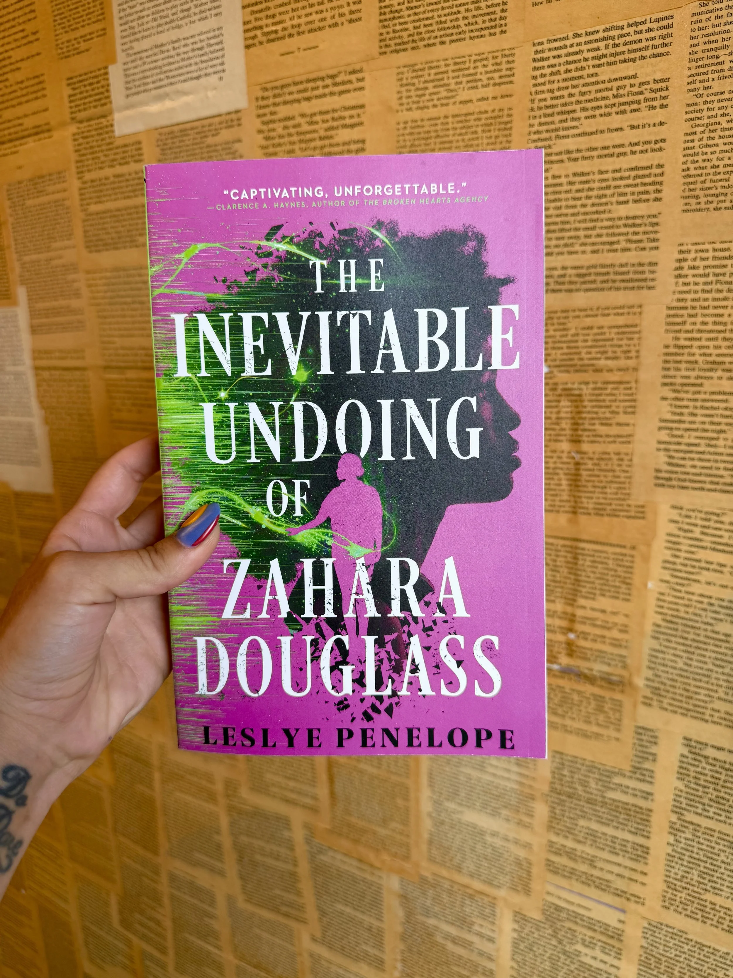 PREORDER: The Inevitable Undoing of Zahara Douglass - Leslye Penelope