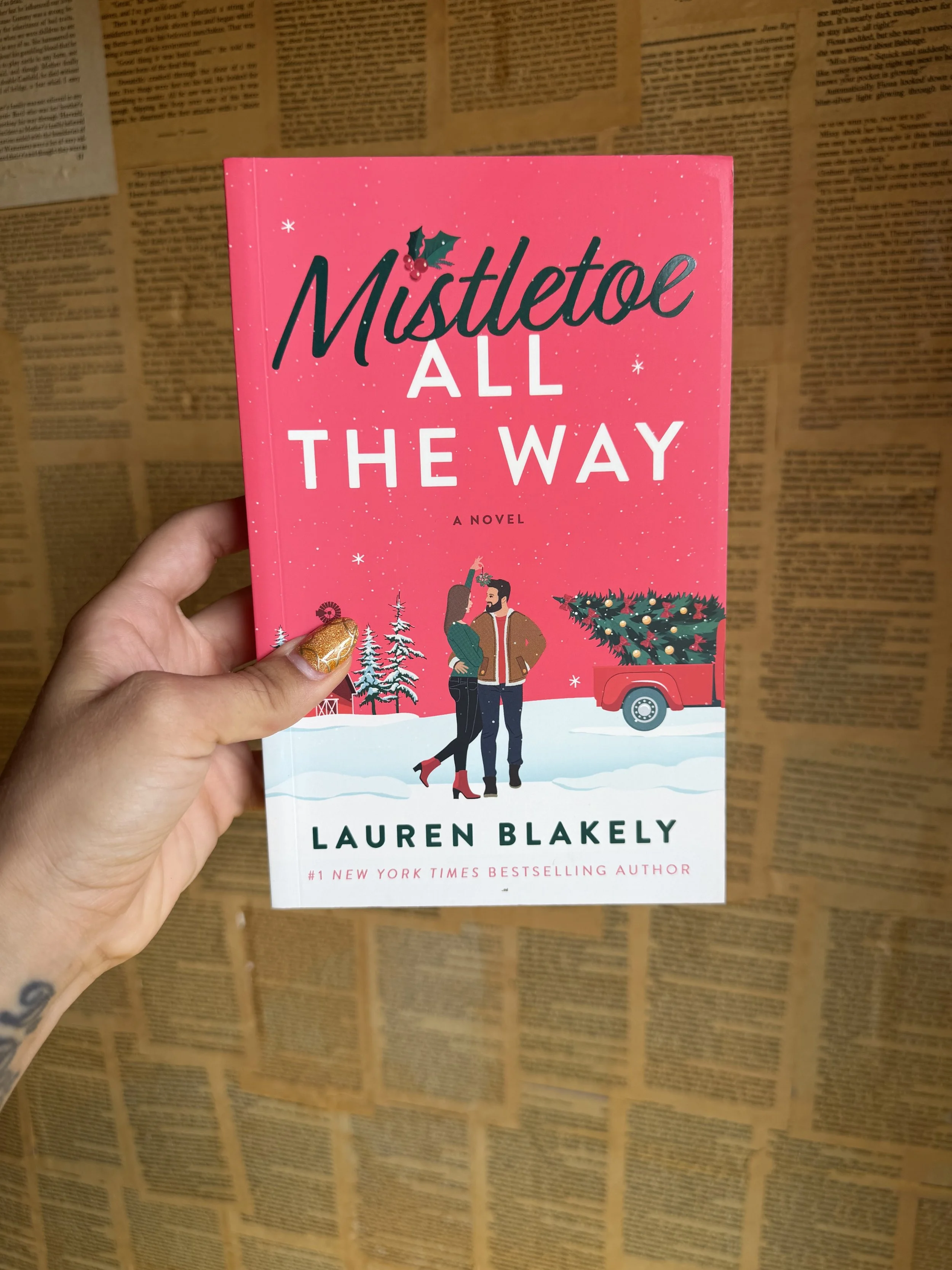 Mistletoe All The Way - Lauren Blakely