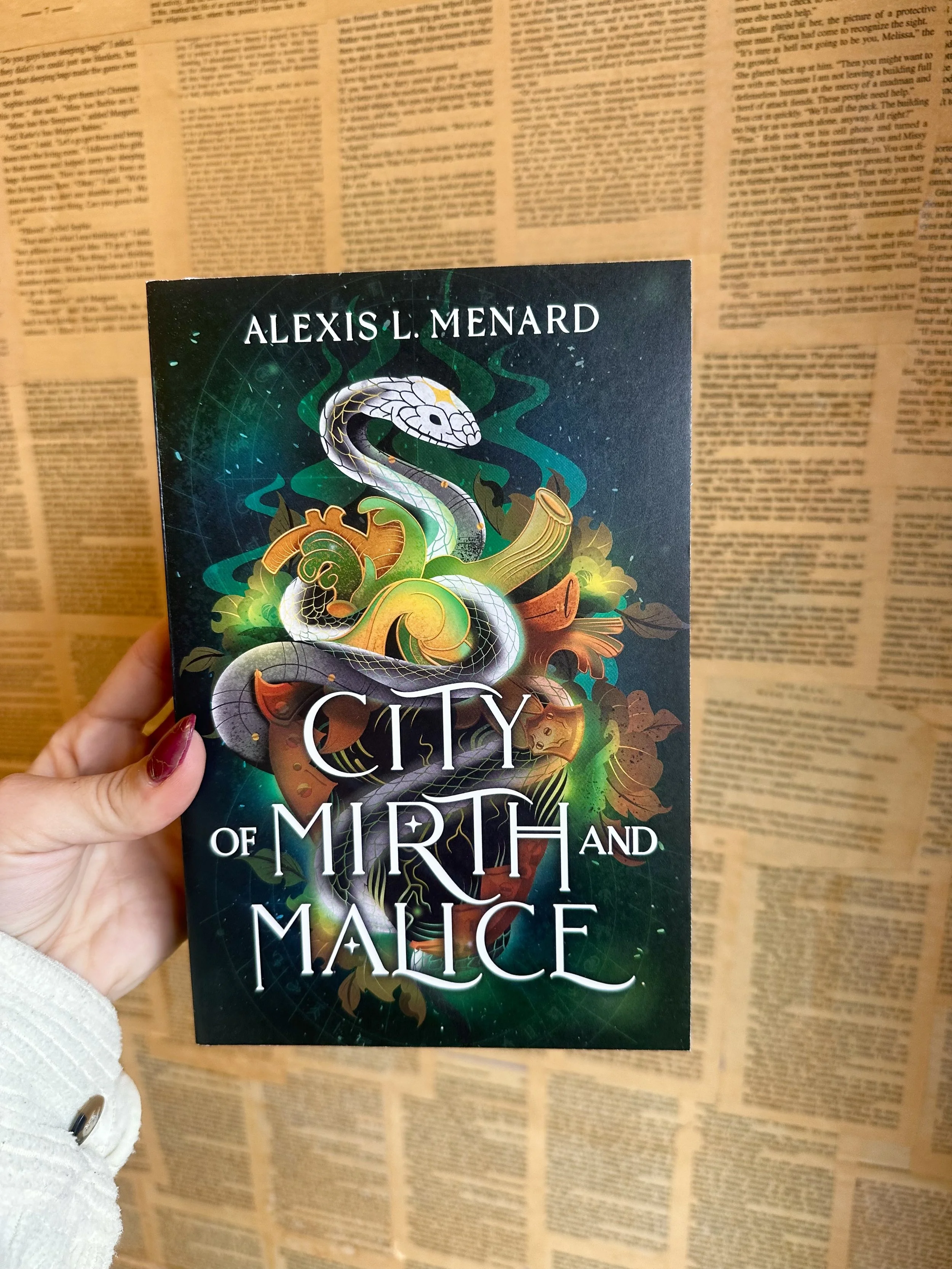 City of Mirth and Malice - Alexis L. Menard