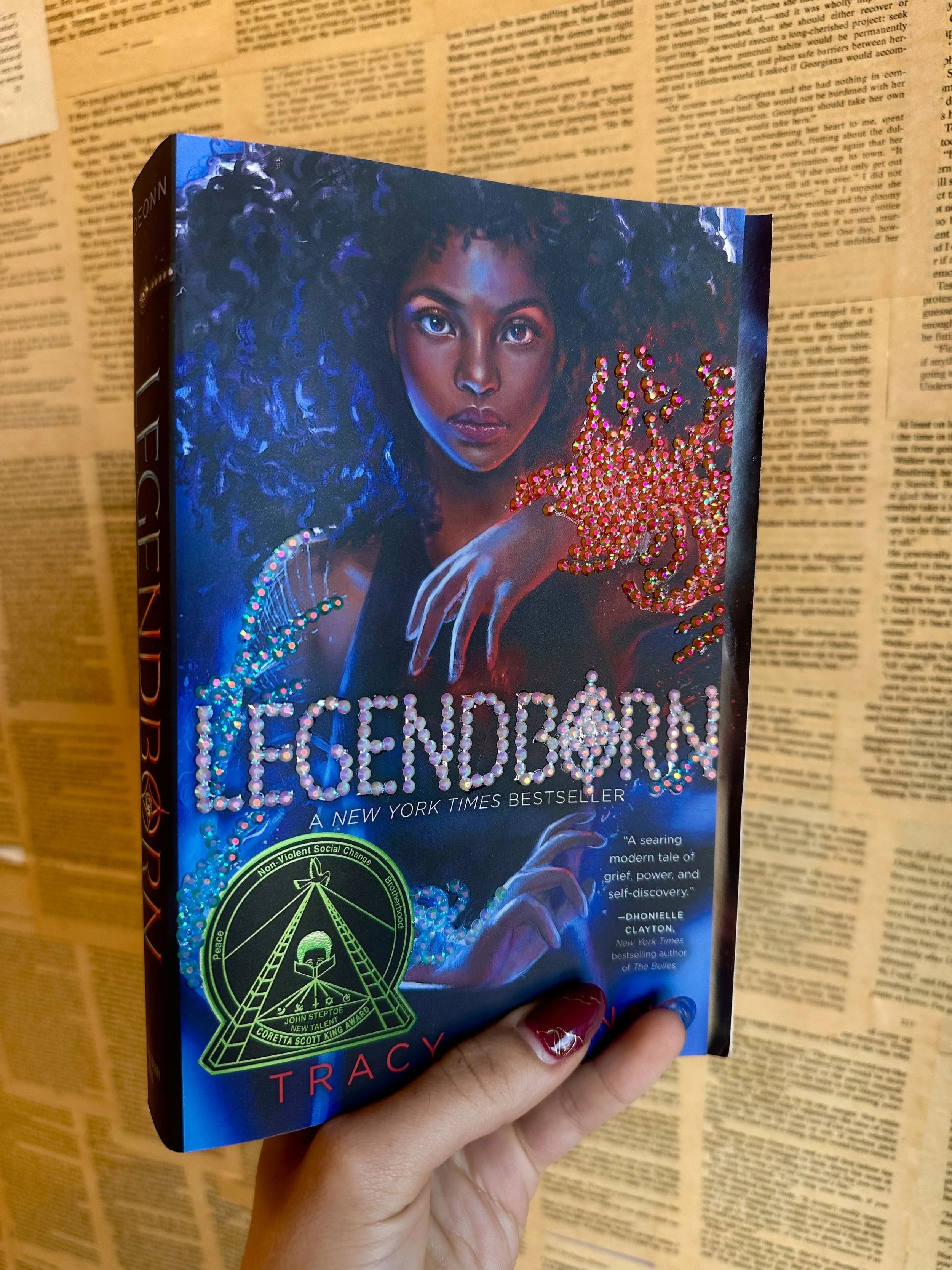 Book Bedazzling at That's Novel