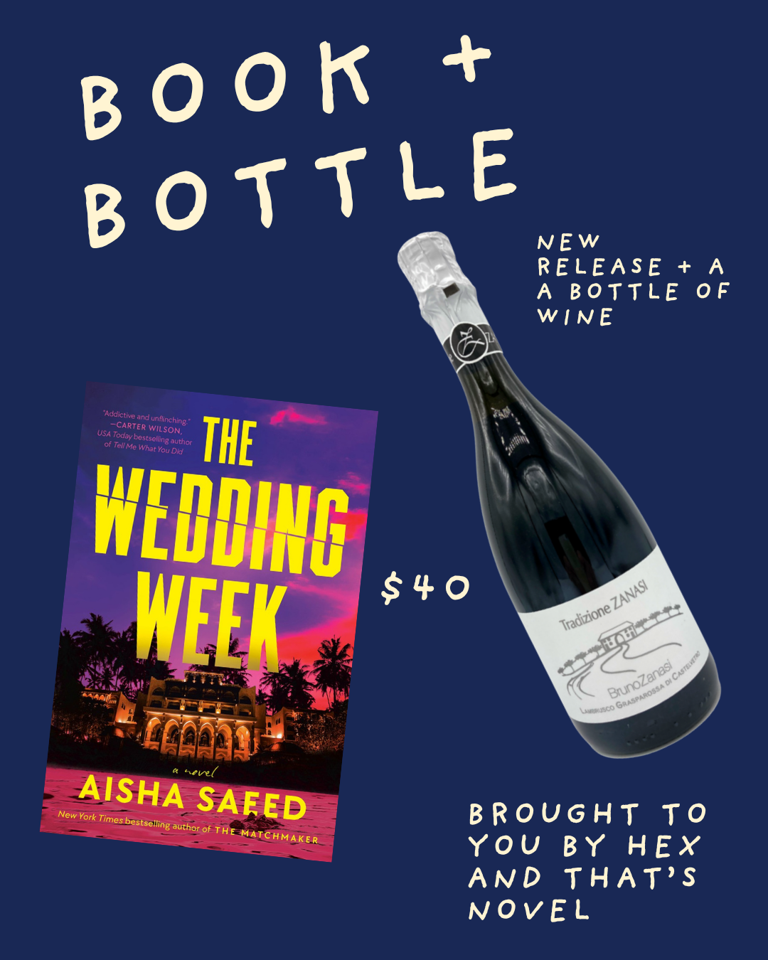 July Book + Bottle Pick