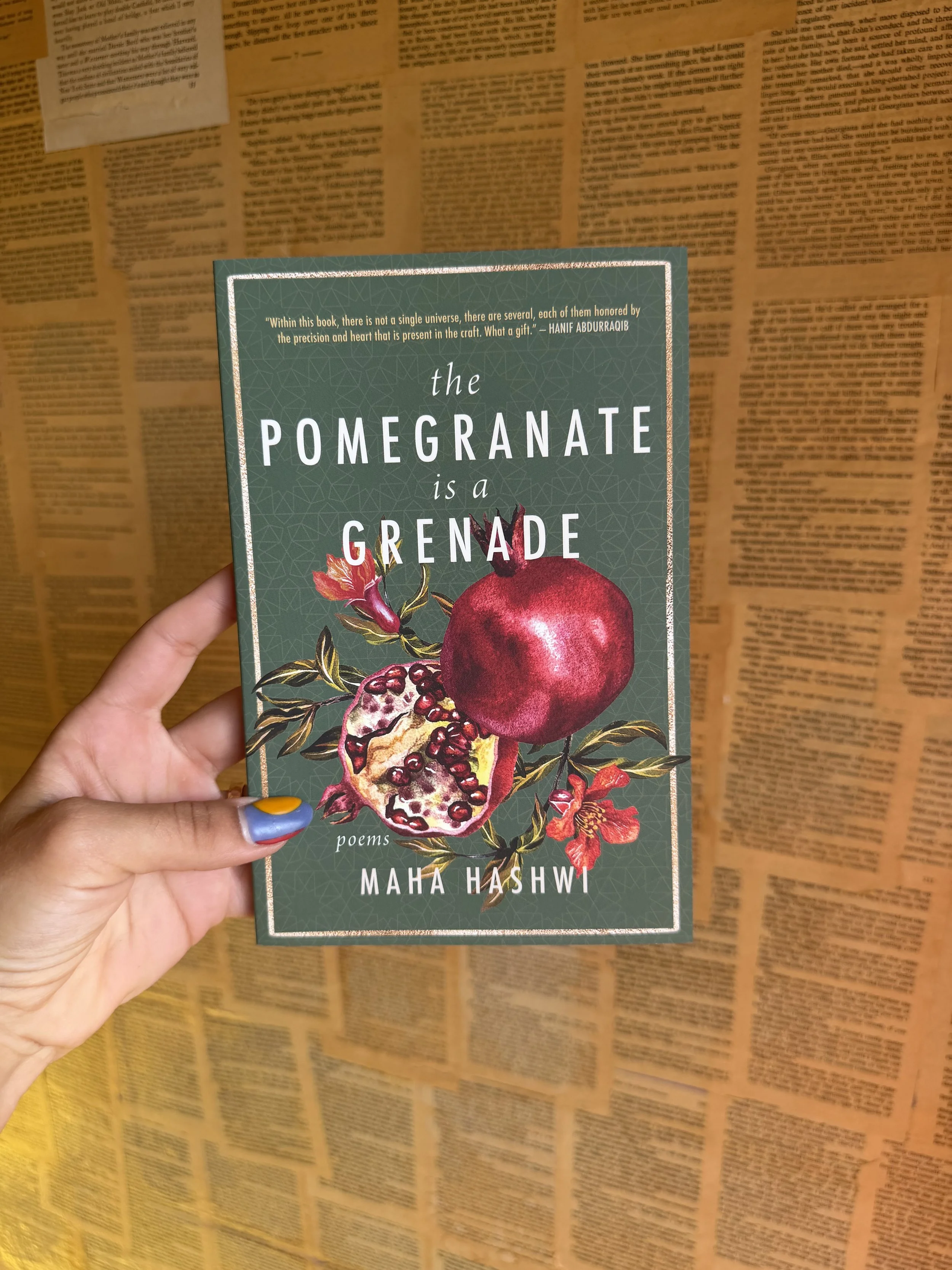 The Pomegranate Is A Grenade - Maha Hashwi