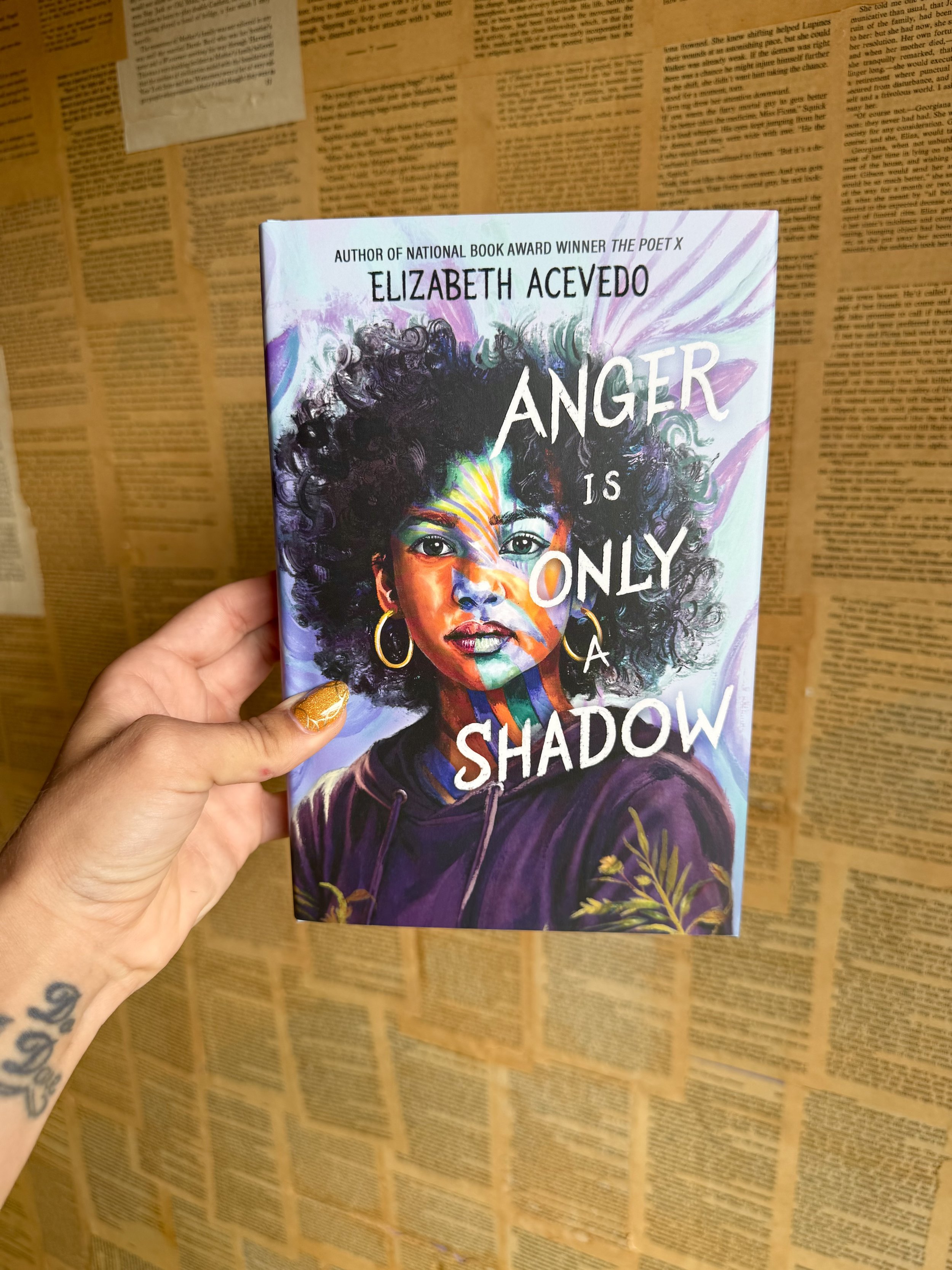 Anger Is Only A Shadow - Elizabeth Acevedo