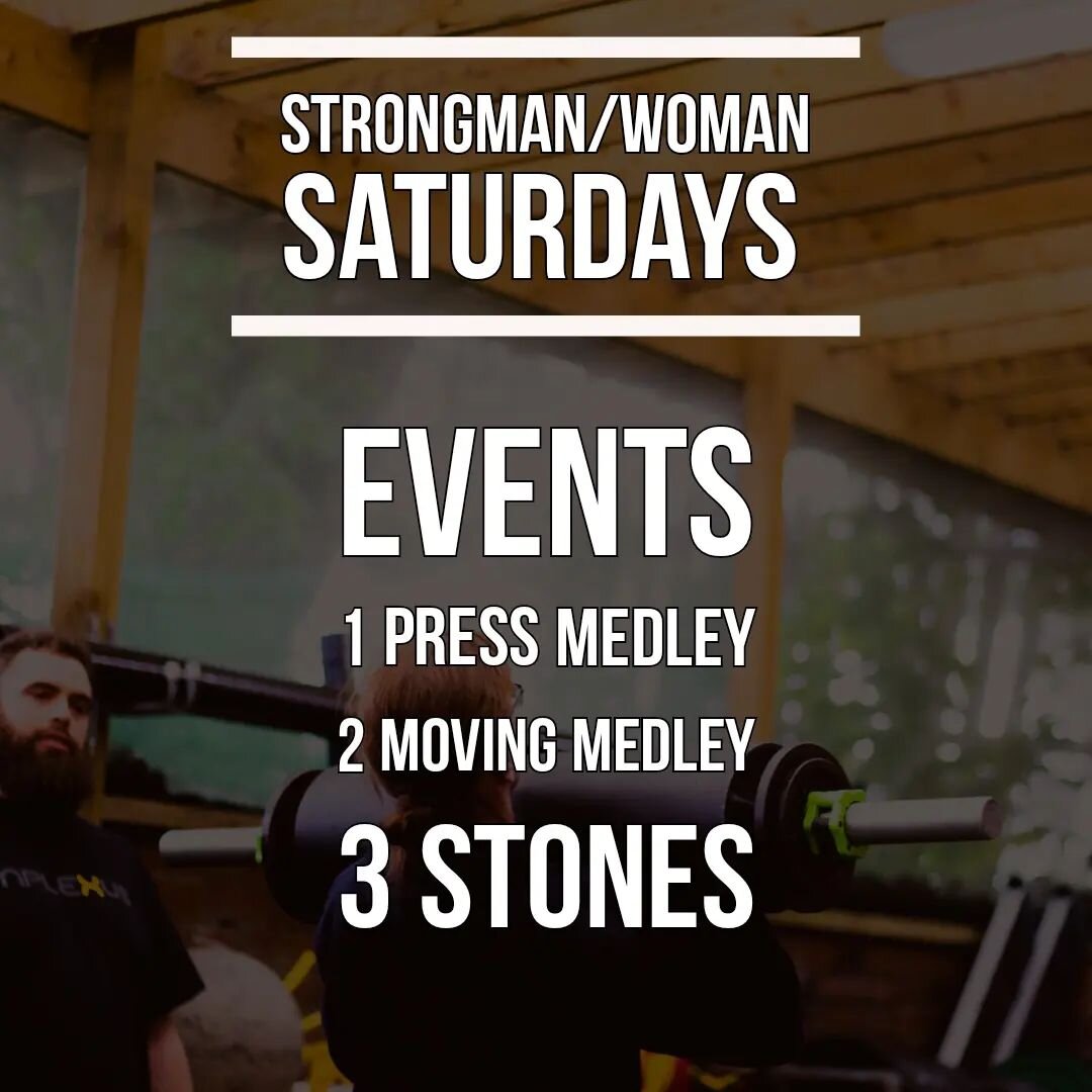 ⚠️SATURDAY STRONGMAN/ STRONGWOMAN COACHING⚠️

You know the drill by now. Come down to Leeds strongest gym and see what all the fuss is about🏋️&zwj;♂️🏋️&zwj;♀️! 

These sessions are designed for complete first timers to the more experienced athlete 