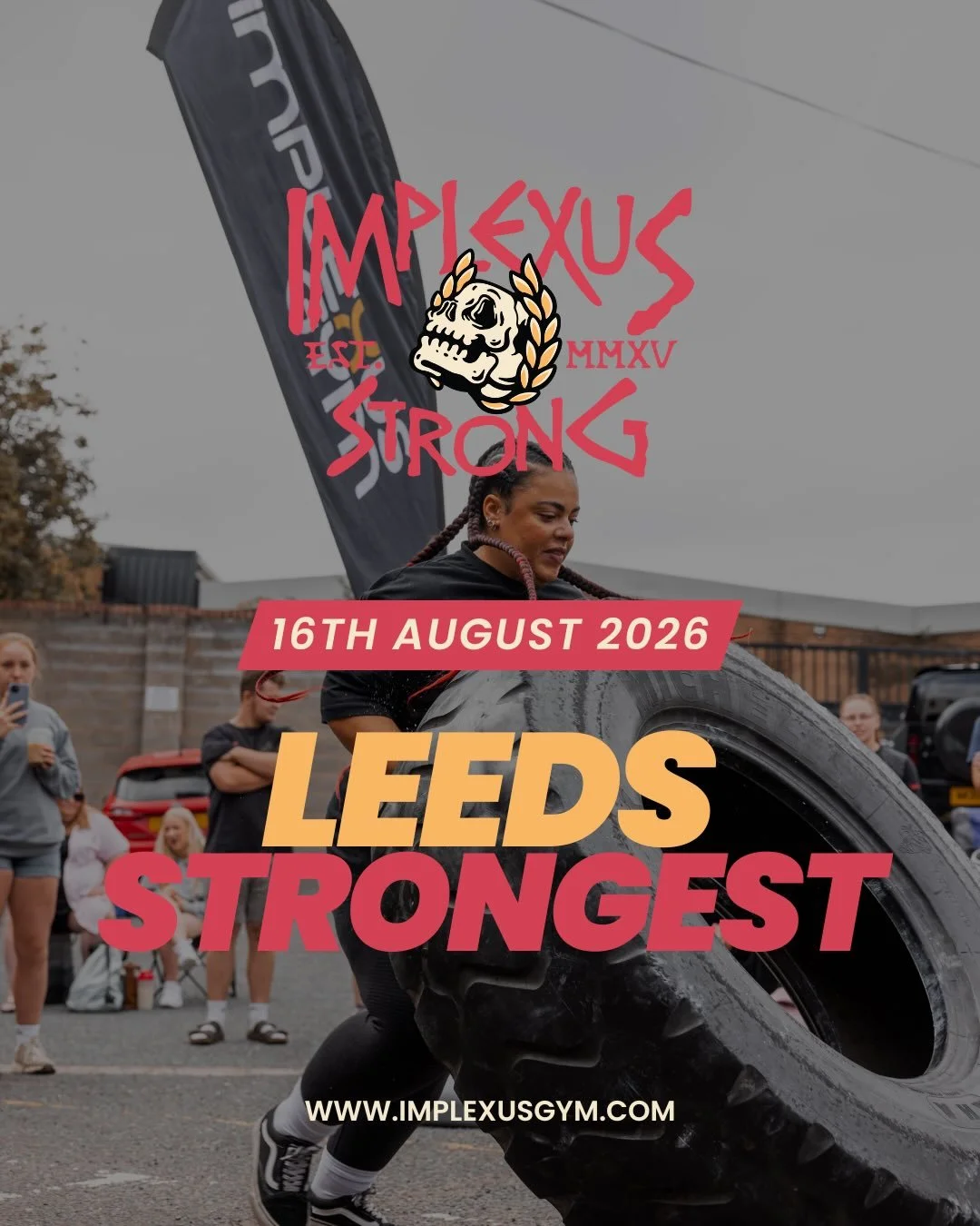 📣 Leeds Strongest 2026 📣 

August 16th 2026

Entries are now LIVE ‼️ Link in bio tio sign up or head over to our website and go to the events page. 

The 5 events are announced and the weights will be coming shortly as soon as we get some dry weath