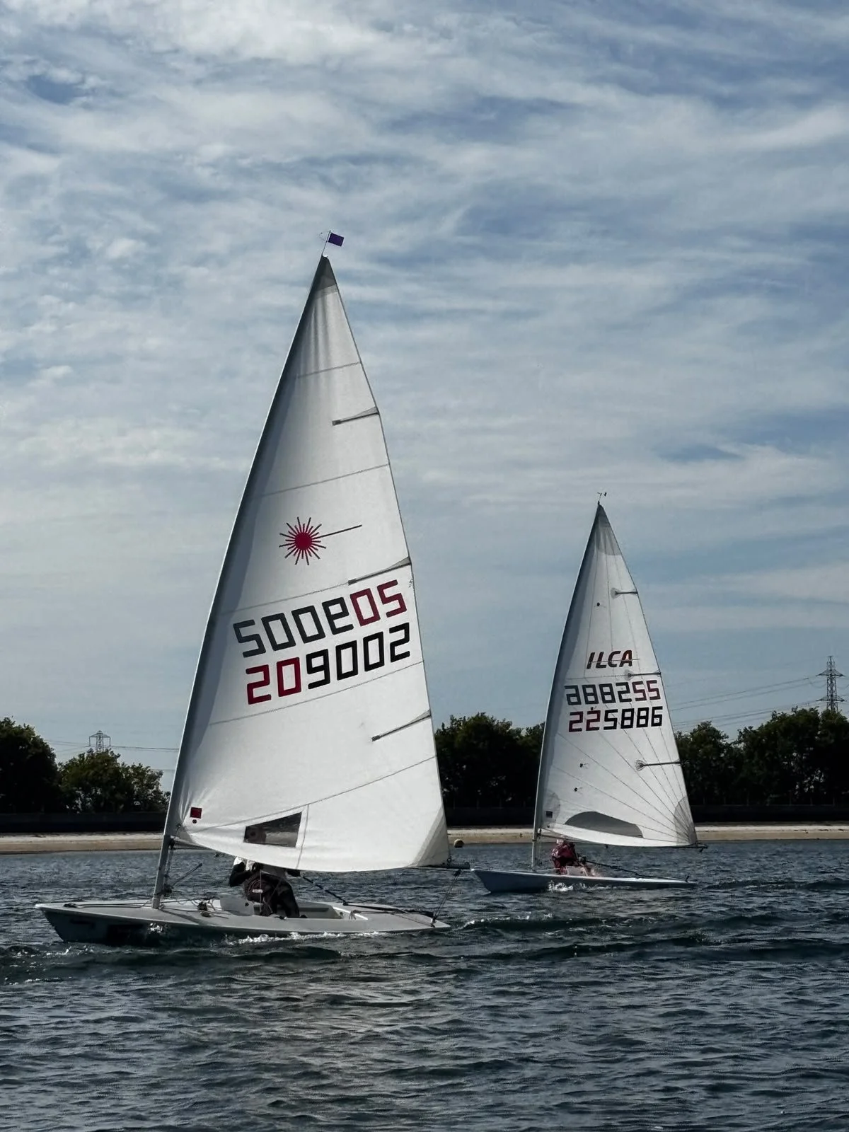 Exciting finale to ILCA First Sunday summer series.