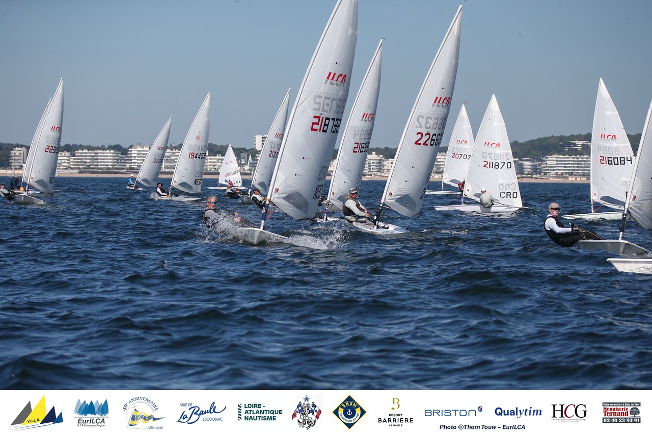 King George represented at the ILCA Masters Europeans