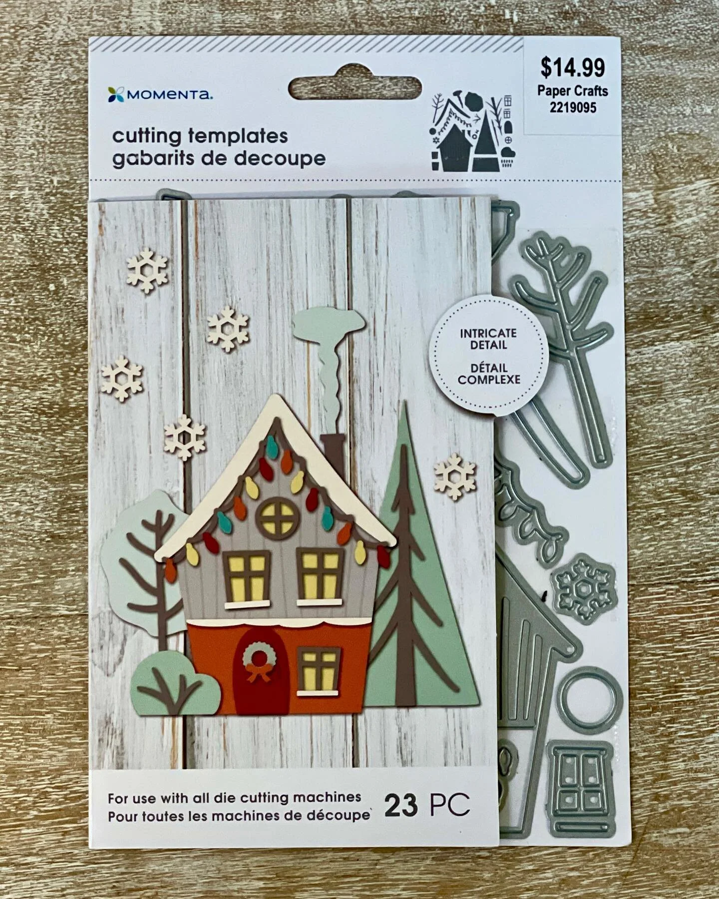 Coming soon! New Momenta holiday dies! We can&rsquo;t wait to see what you do with these fantastic new die cutting and embossing sets! 🌲❄️❤️🏠⛄️

#mymomenta #holidaycards #new #diecutcard #diecutting #papercrafting #winter