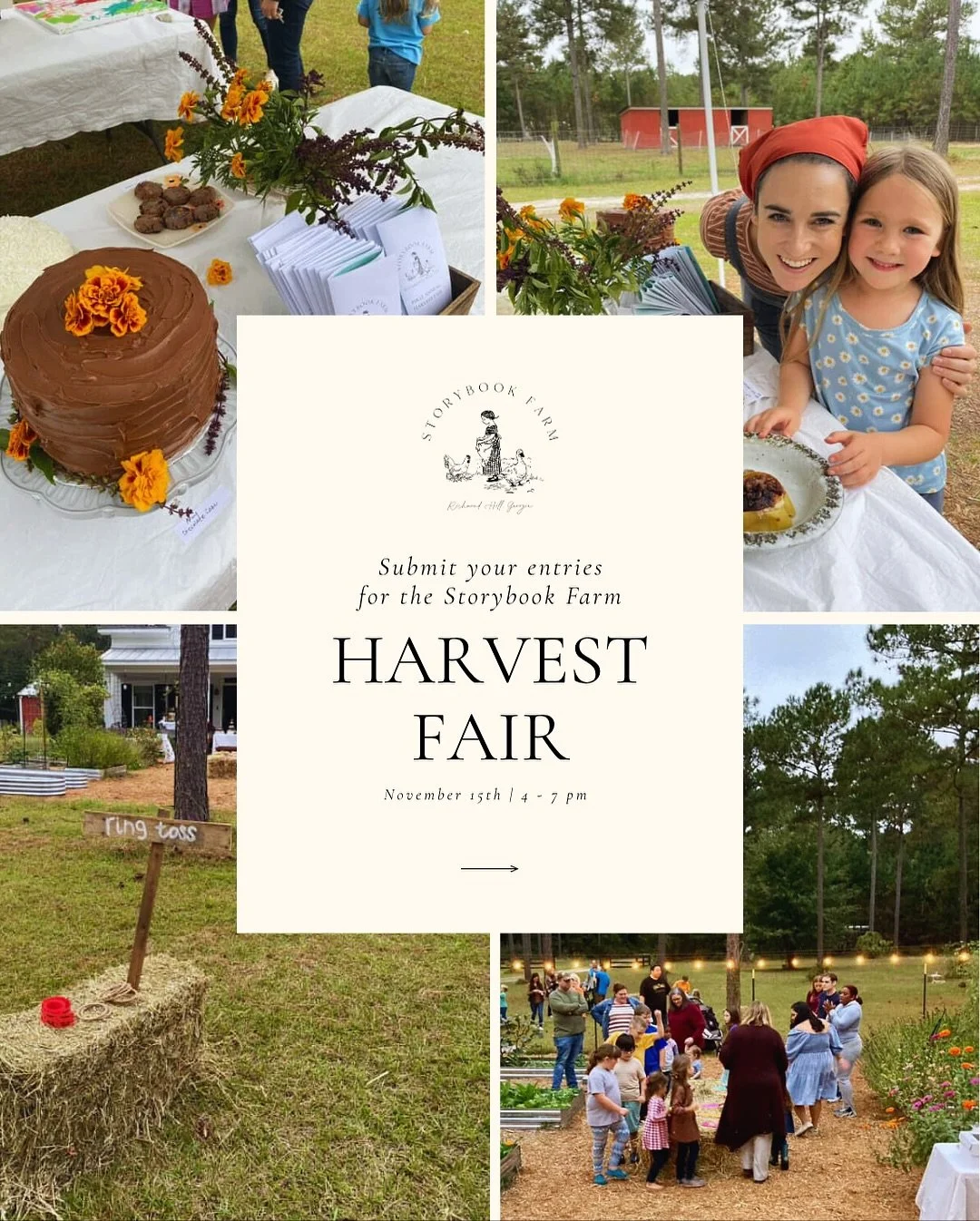 This is one of our favorite traditions&mdash;coming together as a community to share what we&rsquo;ve grown, made, baked, and created. ✨ it&rsquo;s especially sweet to encourage our children&rsquo;s creative gifts and showcase their work! 

The Harve