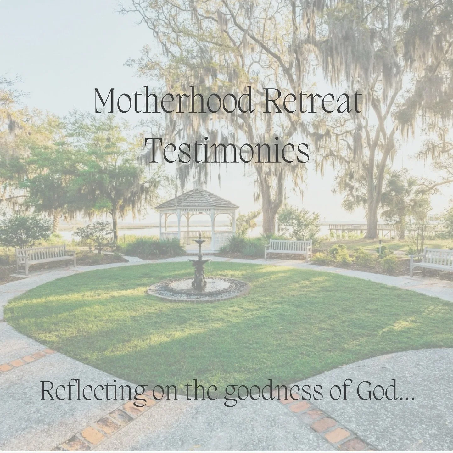 Almost one year later, and I feel a deep stirring to share some of these testimonies. This is a small but powerful peek into the amazing experience we all had together last year at the beautiful Wesley Gardens Retreat Center. 

Our Homeschool Mama Re