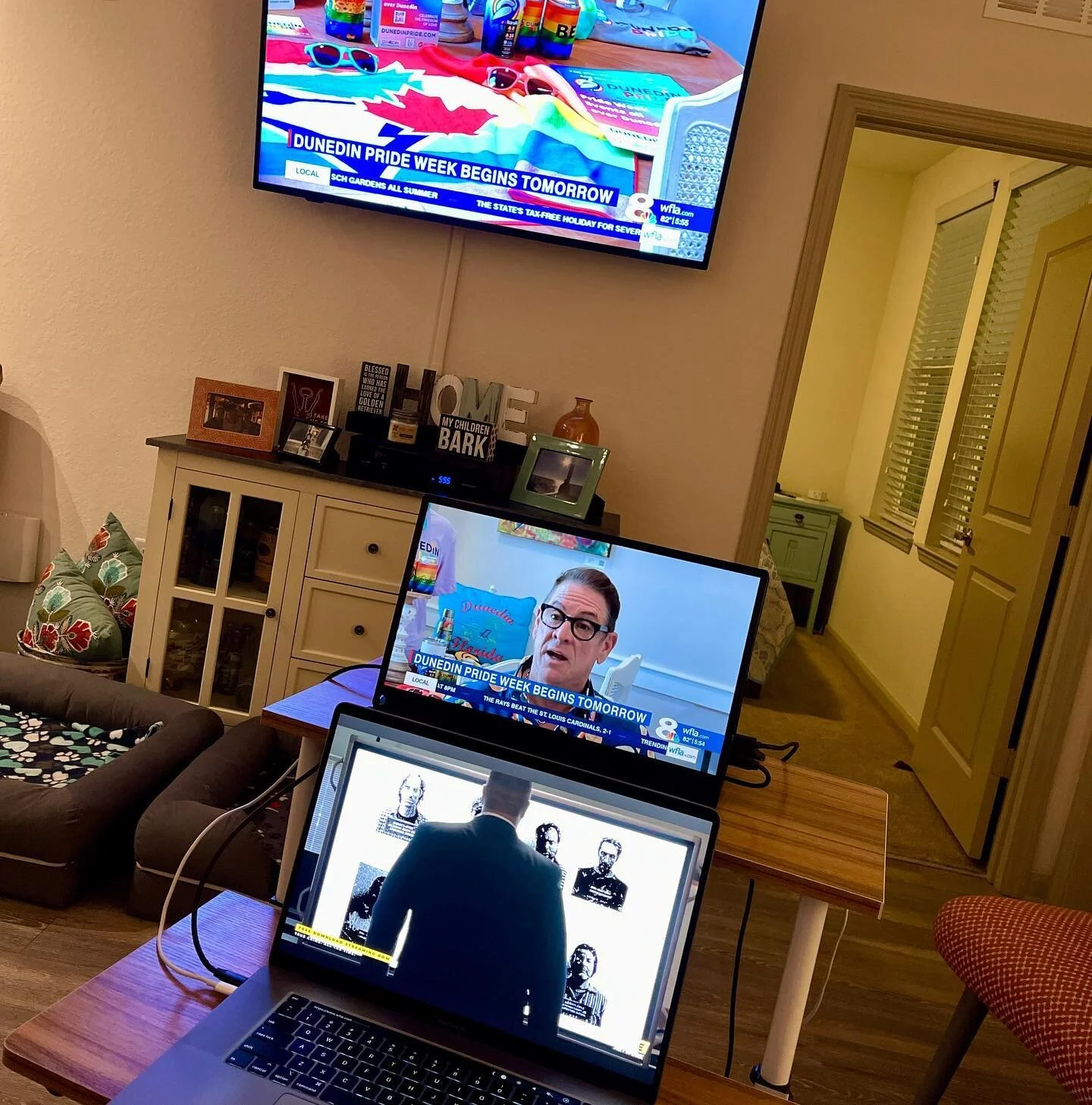 Tracking back-to-back #DunedinPride stories in the news&hellip; 

#dunedinpridefl #pride #pridemonth #prideweek #gayflorida #gaycouple #lgbttravel #lgbtq🌈 #gayforflorida #saygay #pridemonth #floridatourism #dunedinfl #vspc #lesbians #twobrides #lgbt