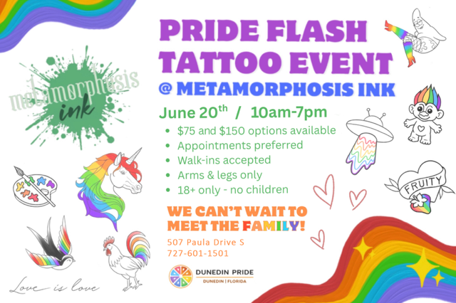 Metamorphosis Ink Tattoo Flash Event
