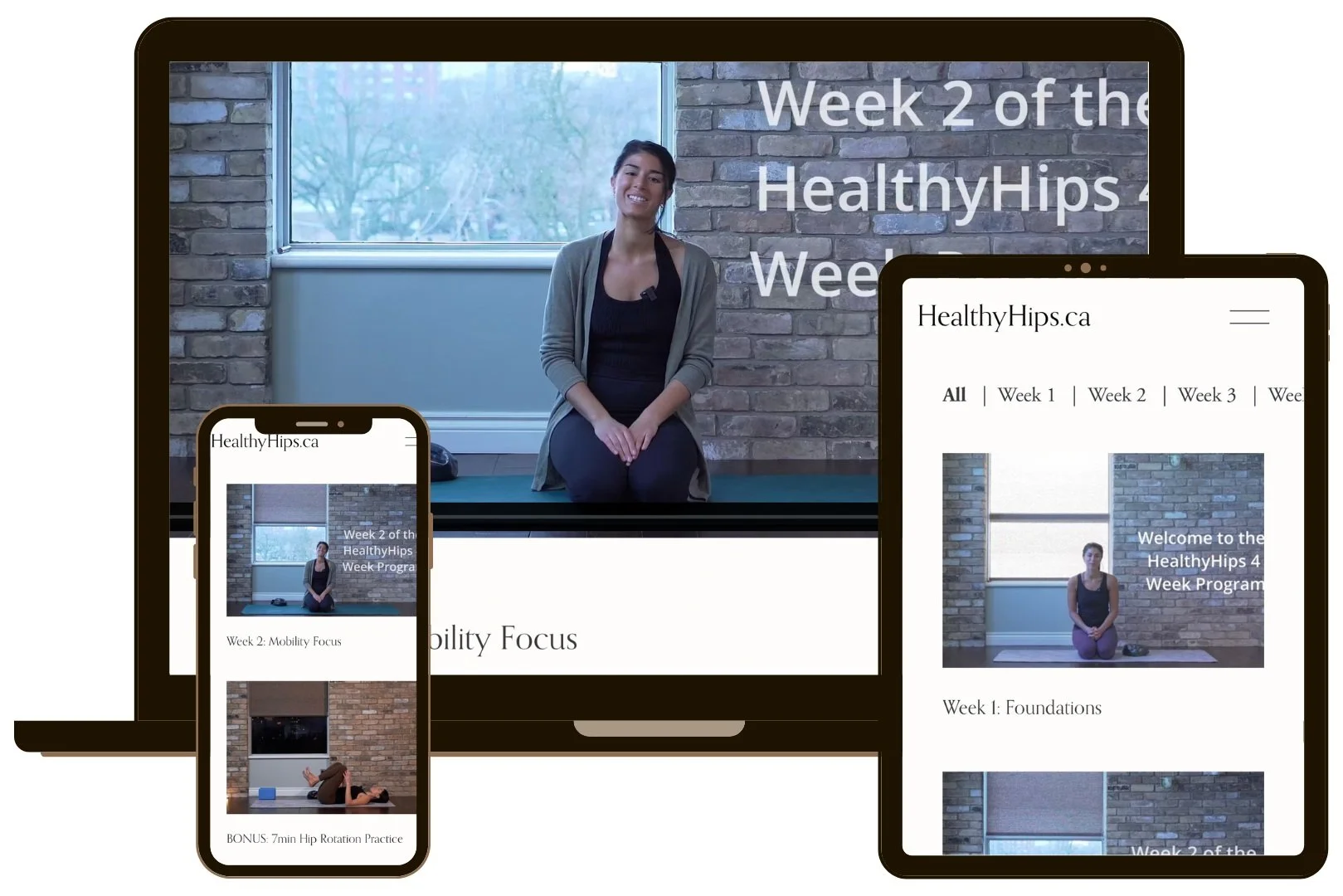 Hip Program HealthyHips 4 Week Program — HealthyHips.ca