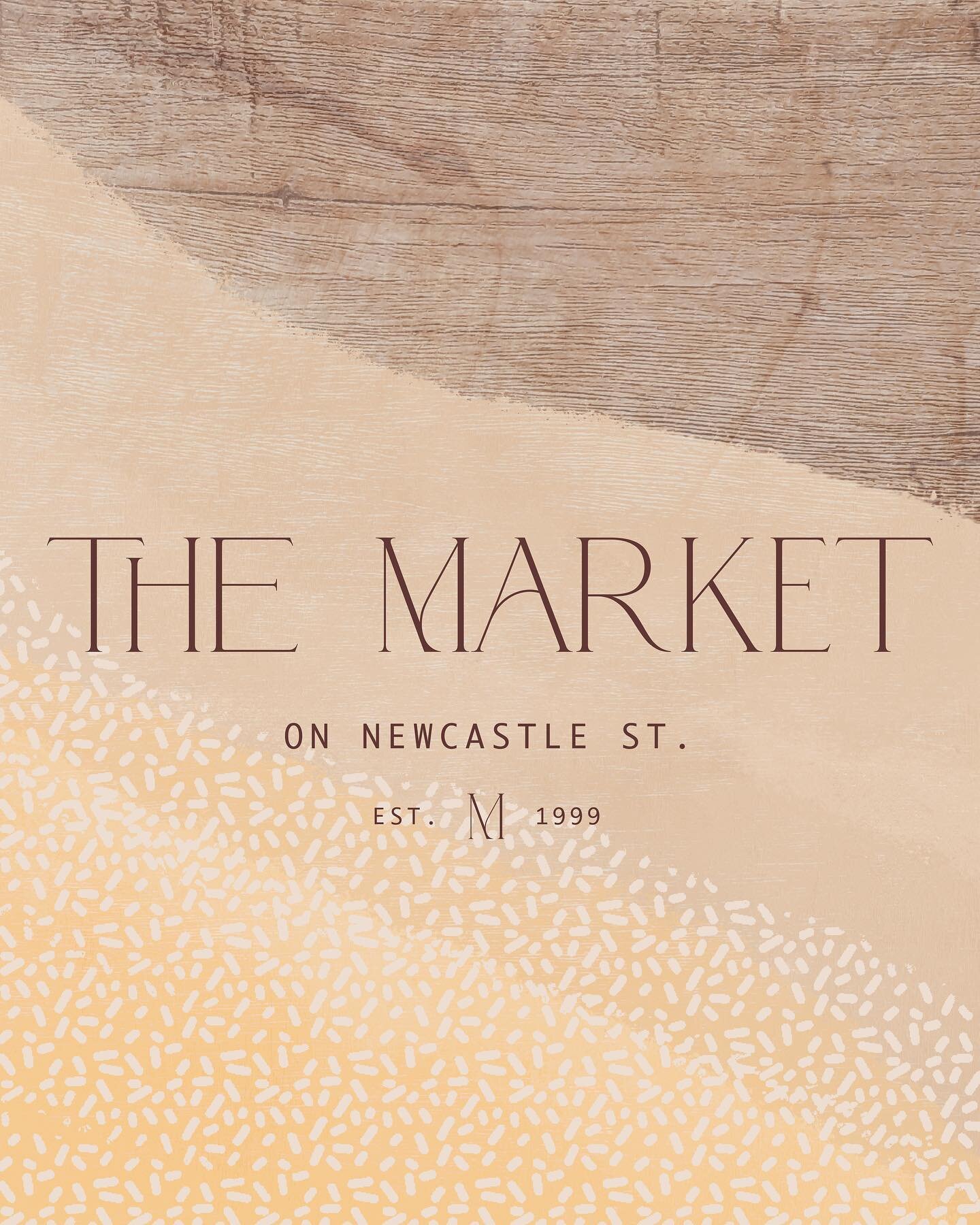 Brand design for @market_newcastle, a Georgia-based one of a kind furniture, gift, and decor shop!

We wanted to create a brand that felt warm, nostalgic, and welcoming that fully reflected this new era of the store. I love how this project turned ou