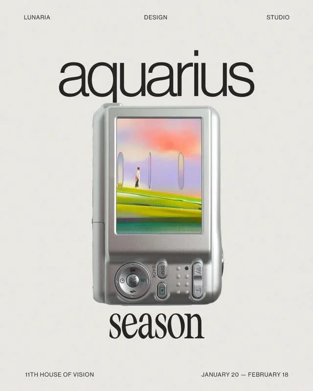 HAPPY AQUARIUS SEASON ♒️

If Capricorn season asked you to ground, commit, and build something steady, Aquarius season asks you to zoom out and reimagine what all of that effort is for.

Aquarius activates the 11th House of Vision: the part of your c