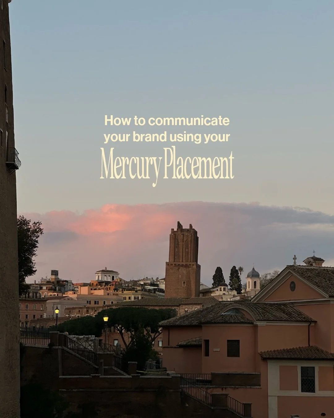 You know how some people are really good at sending voice notes while you&rsquo;d prefer to type things out long-form?
&nbsp;
In this week&rsquo;s Brief, I&rsquo;m explaining why that is and exploring Mercury through a branding lens (how your placeme