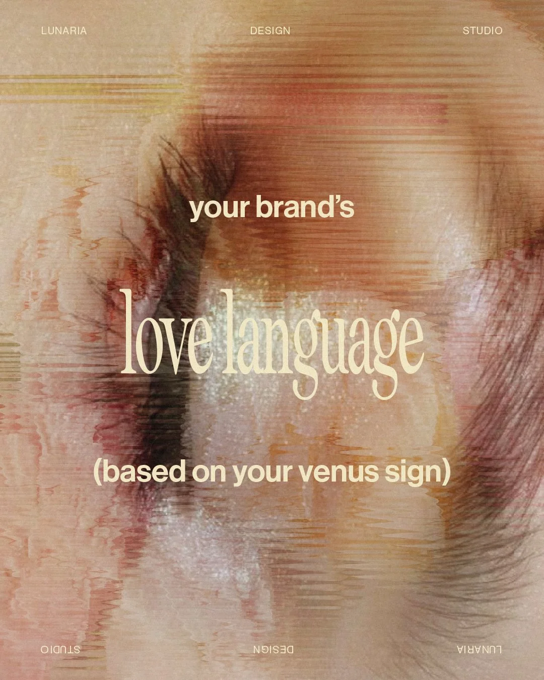 Venus gets talked about a lot in astrology (see: love, beauty, aesthetics, "dress like your Venus sign"). But when it comes to branding, the more interesting question is: how does your brand express love?

In my framework, Venus reveals how
