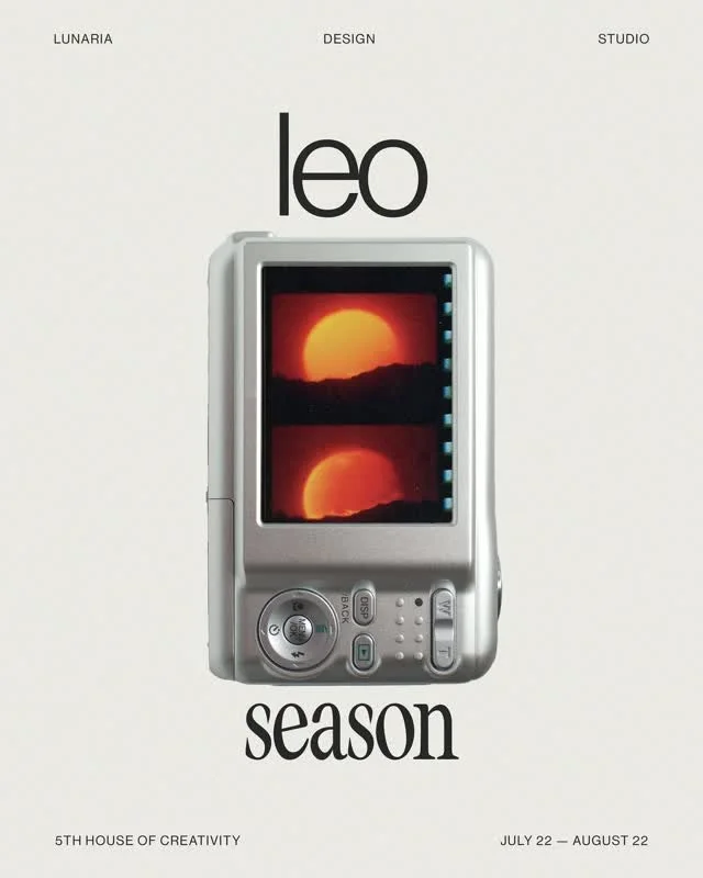HAPPY LEO SEASON ♌️

After the quiet, inward-turning energy of Cancer season, we arrive at something warmer, brighter, and far more expressive. If Cancer energy is about returning home to yourself, Leo energy is about letting that person finally be s